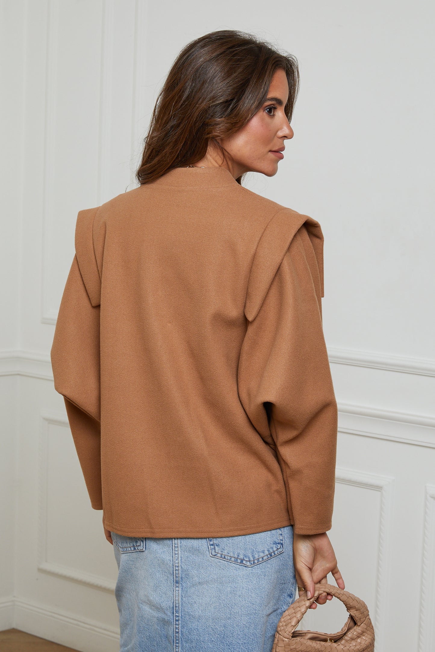 Veste à épaulettes