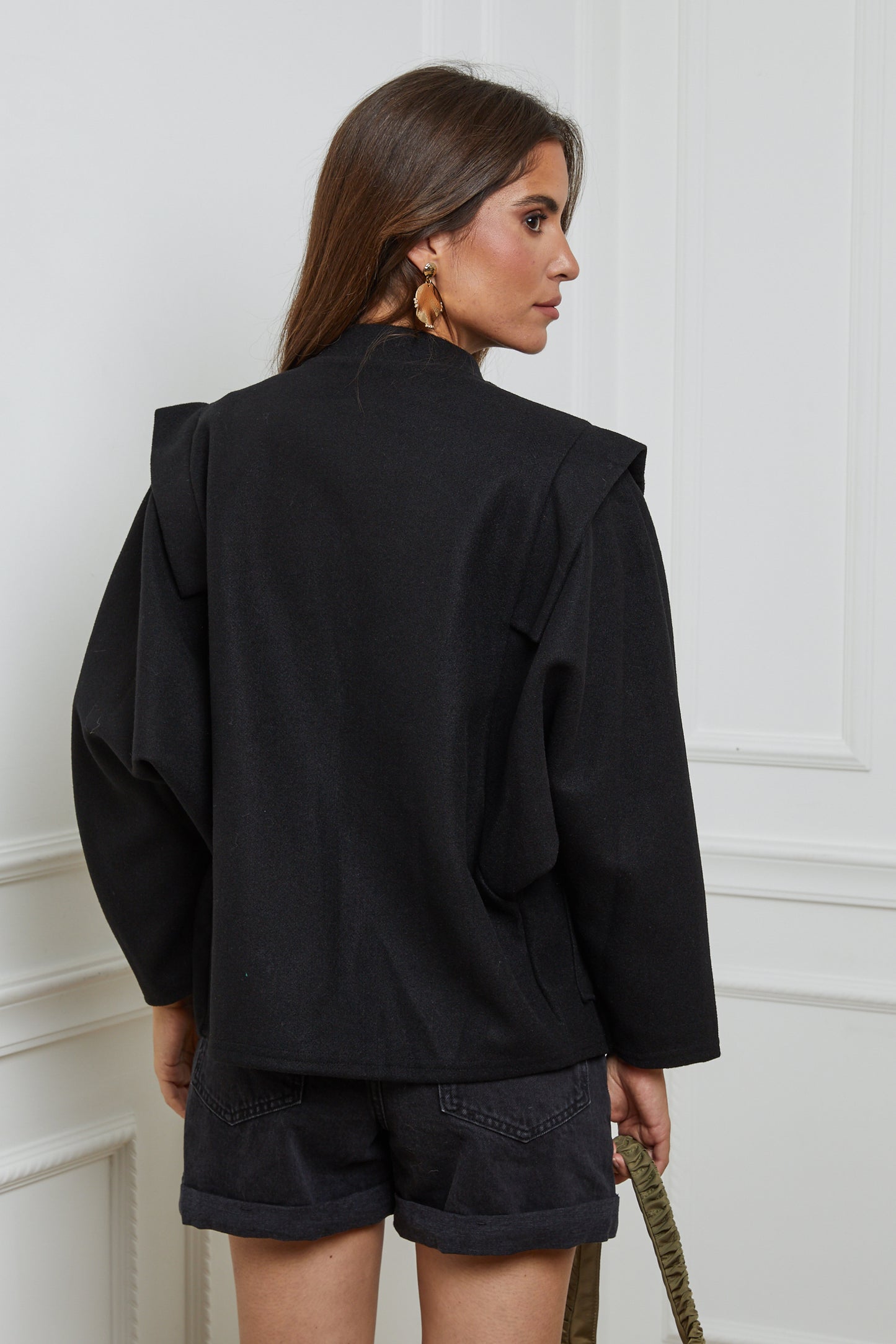 Veste à épaulettes
