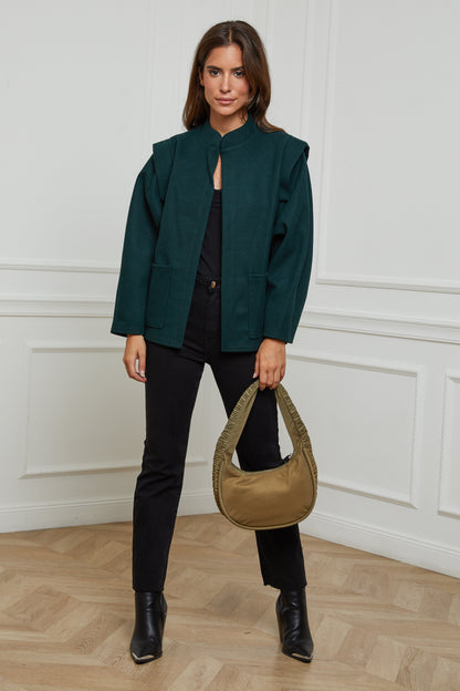 Veste à épaulettes