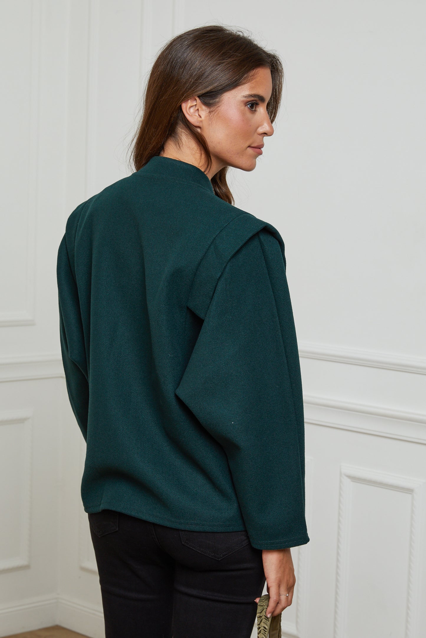 Veste à épaulettes