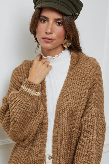 Gilet à Manches Longues avec Poches