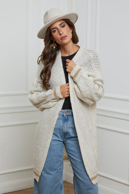 Gilet à Manches Longues avec Poches