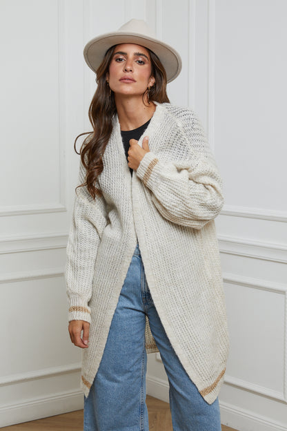 Gilet à Manches Longues avec Poches
