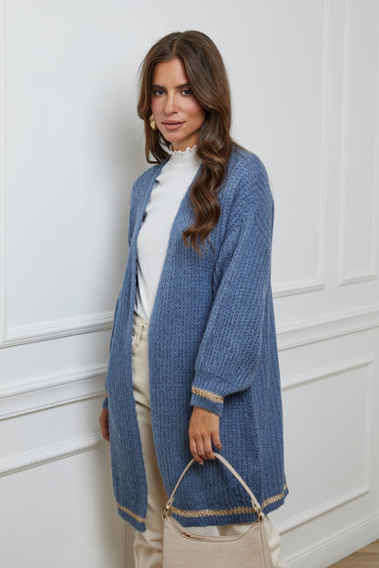 Gilet à Manches Longues avec Poches