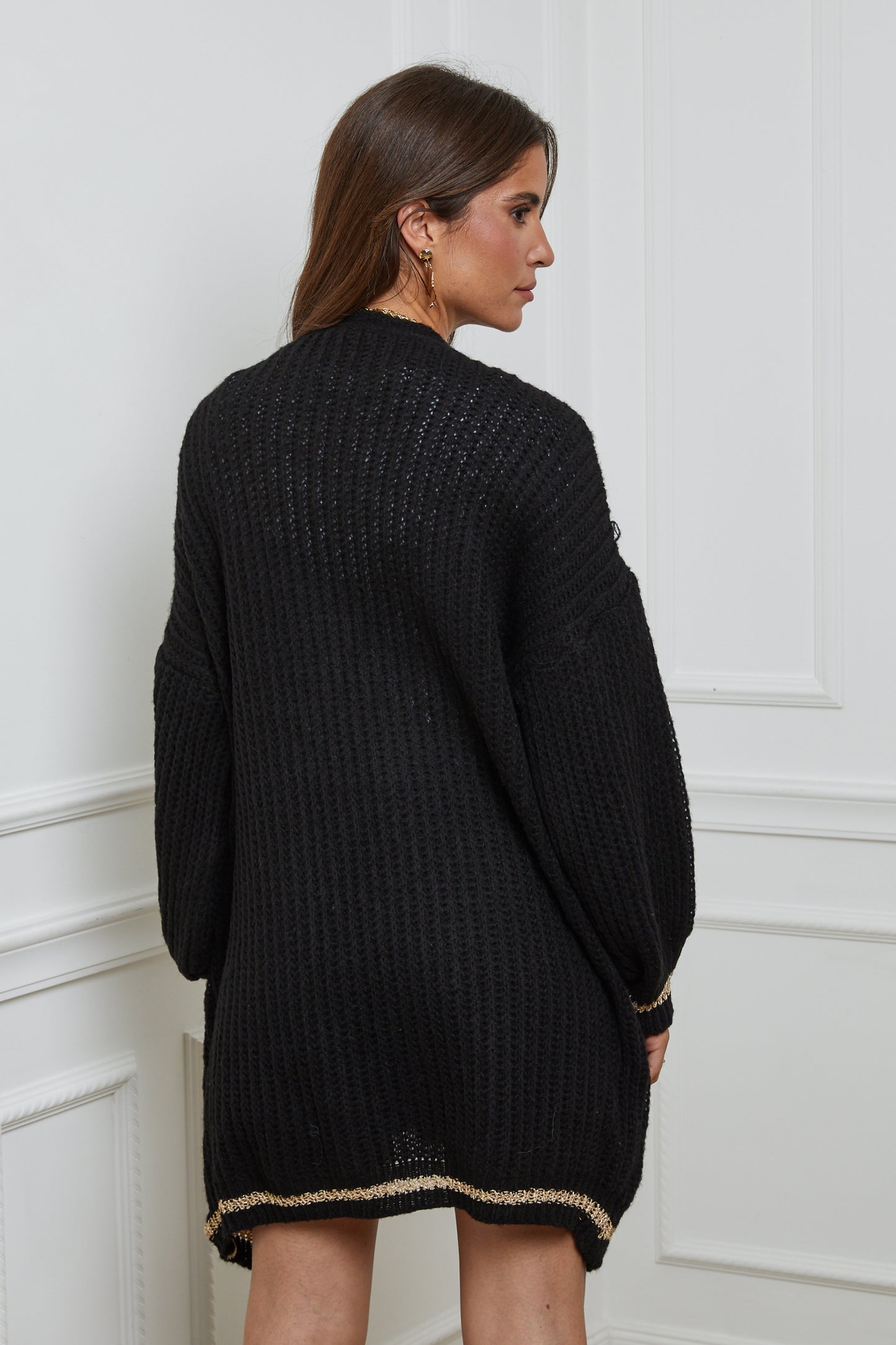 Gilet à Manches Longues avec Poches