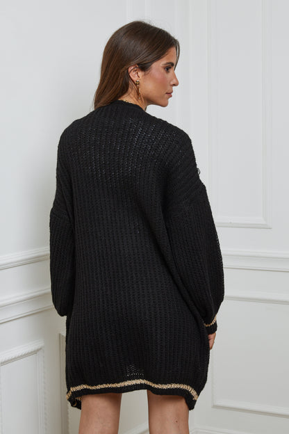Gilet à Manches Longues avec Poches